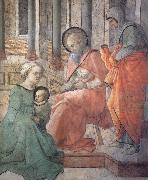 Fra Filippo Lippi, Details of the Naming of t John the Baptist